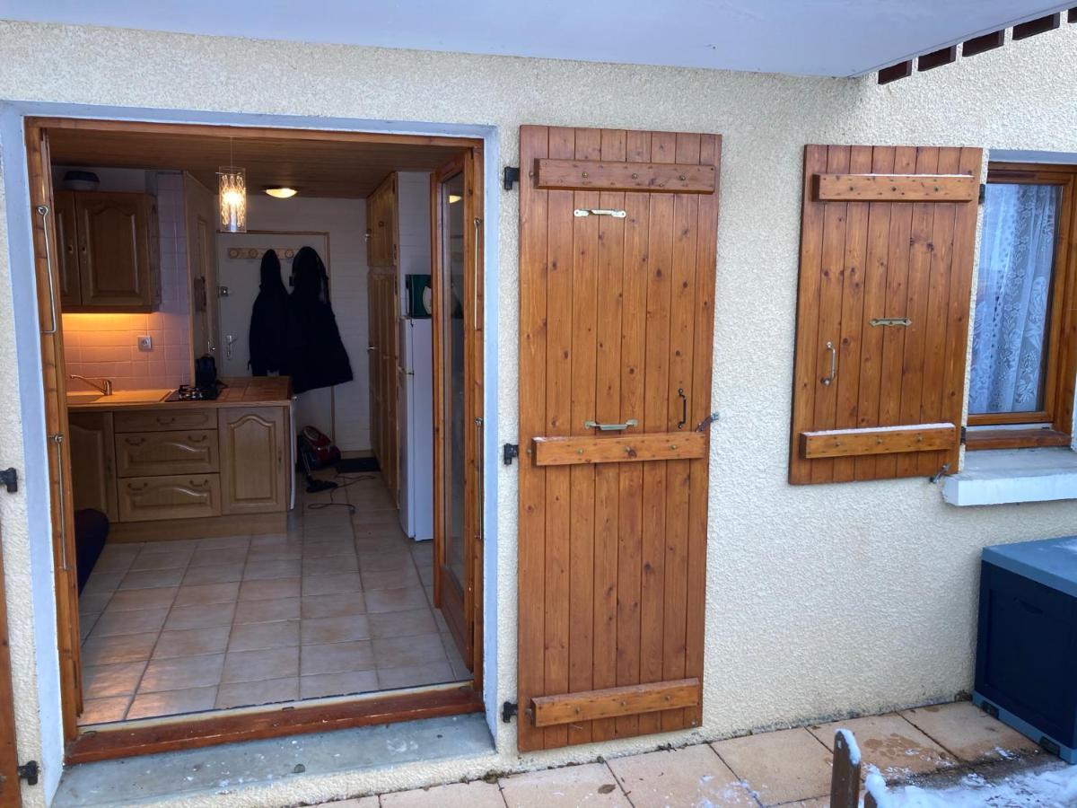 Appartement 2 Pieces Pieds Des Pistes Terrasse Face A La Montagne Bernex Exterior foto